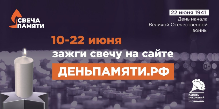 Акция "Свеча памяти!" Акция "Свеча памяти!".